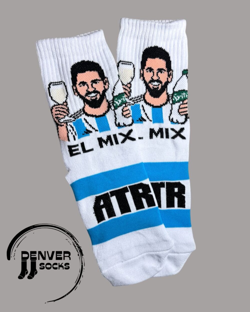 MESSI VINO Y SPRITE - BLANCA
