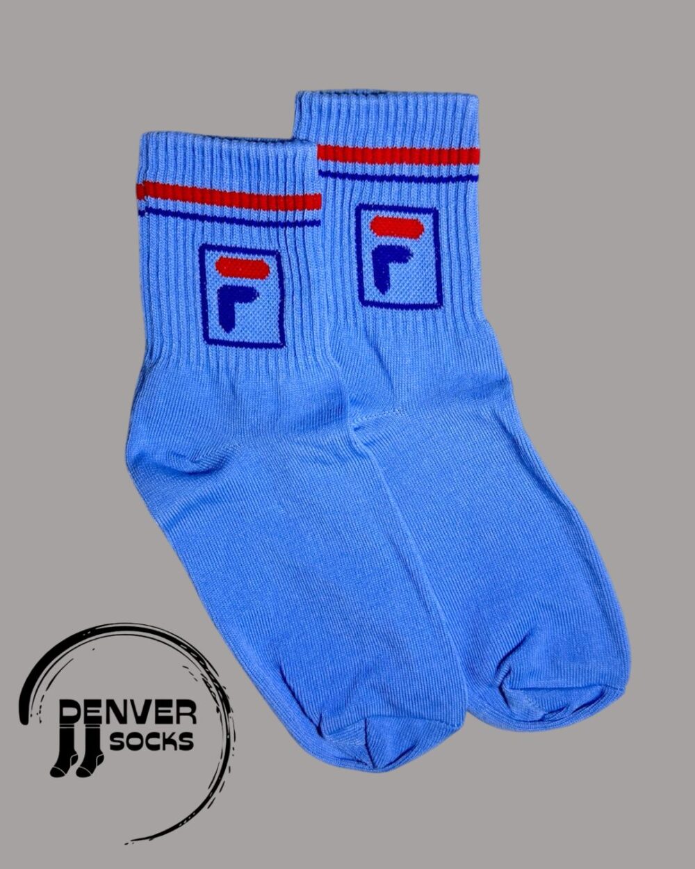 FILA 2 LINEAS - CELESTE
