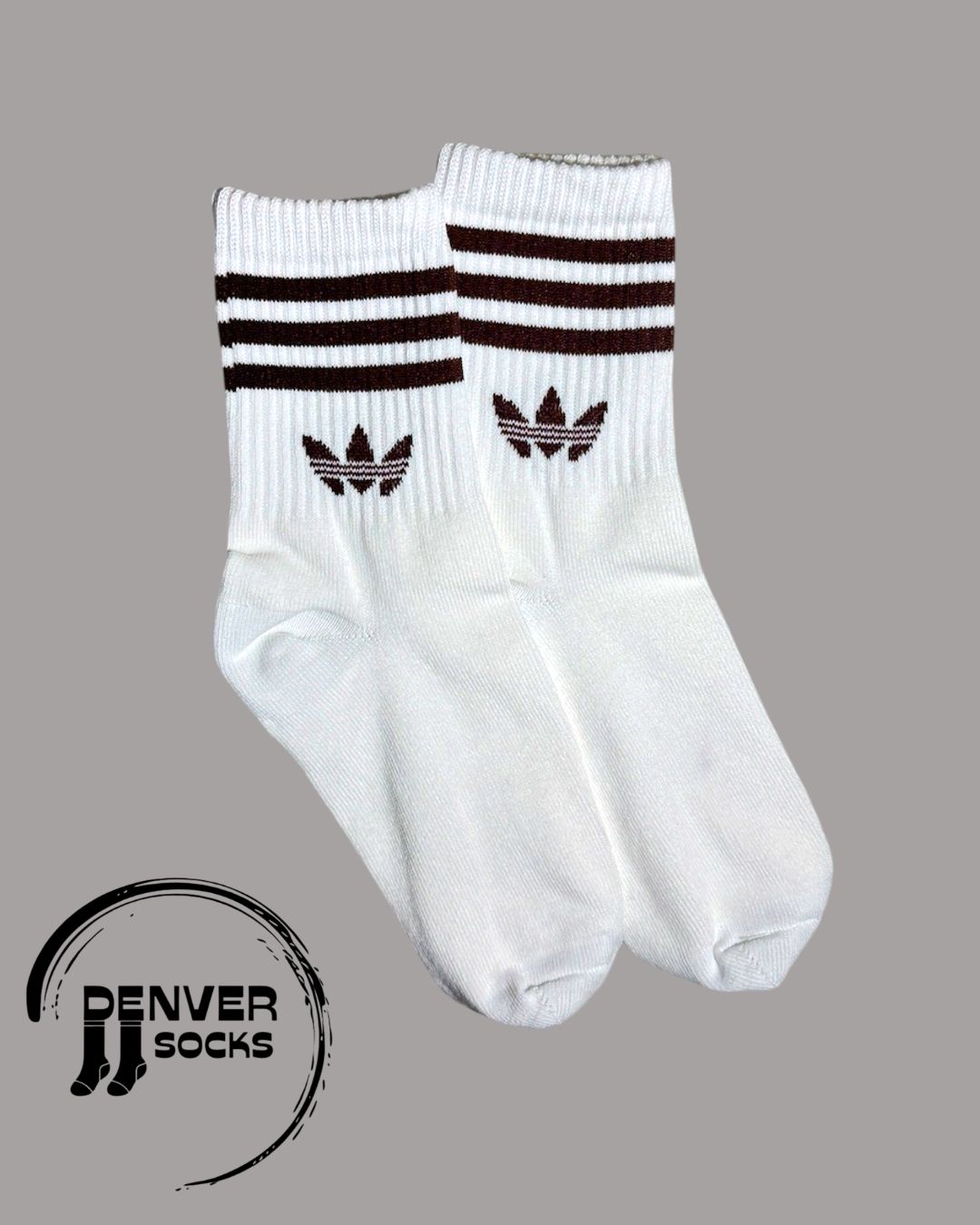 ADIDAS HOJA MARRON - BLANCA