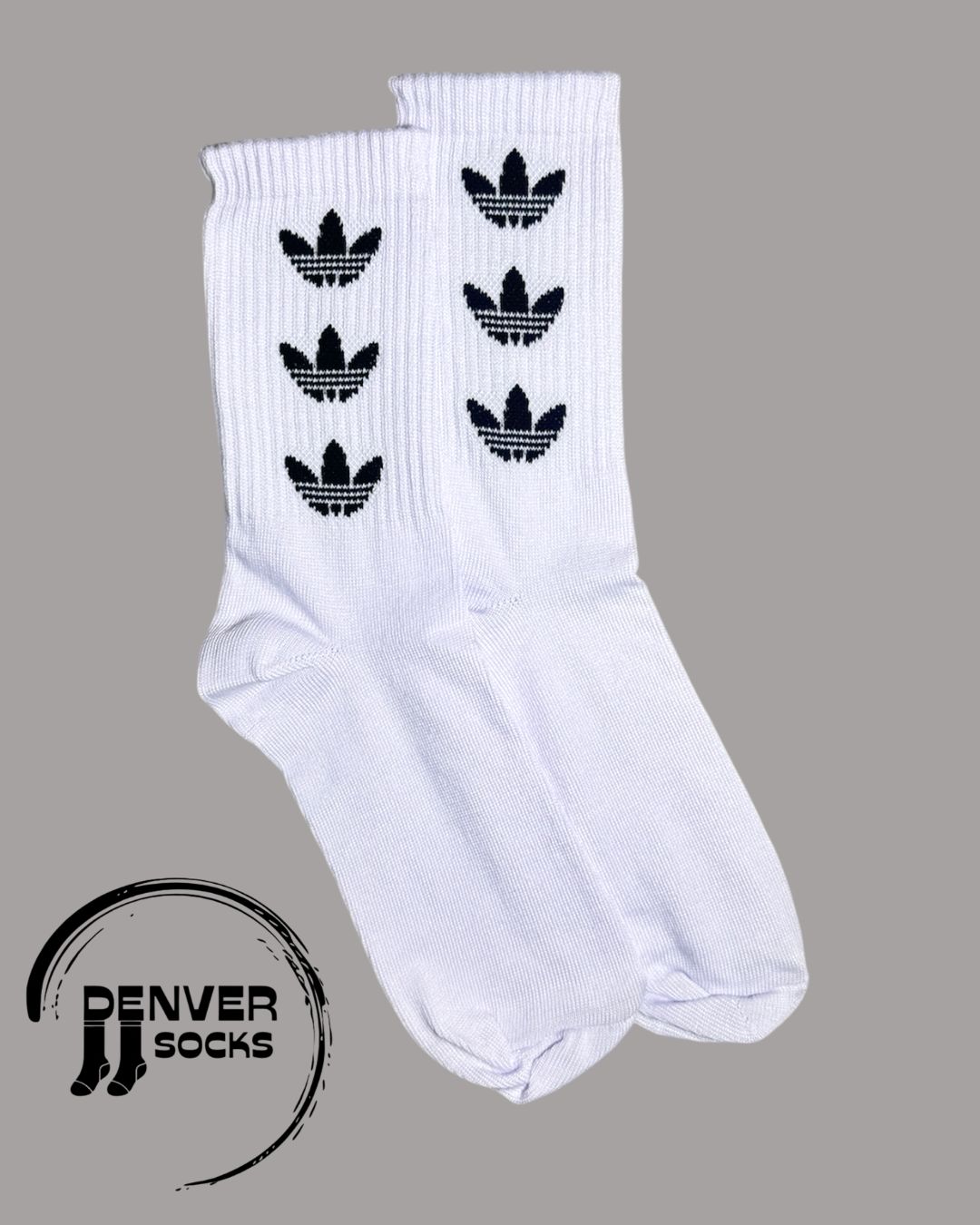NEW ADIDAS HOJA TRIPLE - BLANCA