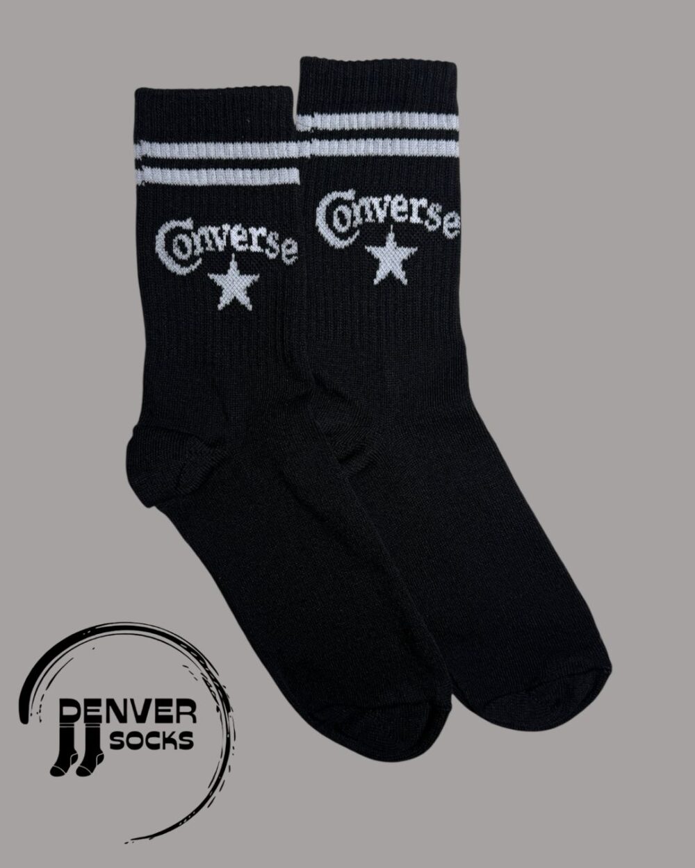 NEW CONVERSE LINEAS - NEGRA