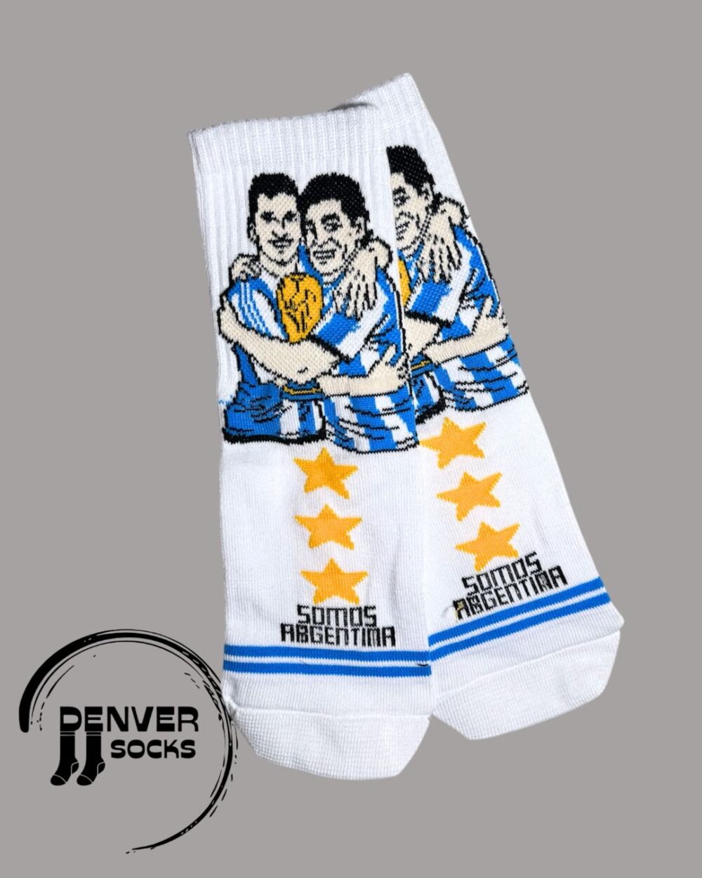 MARADONA & MESSI - BLANCA