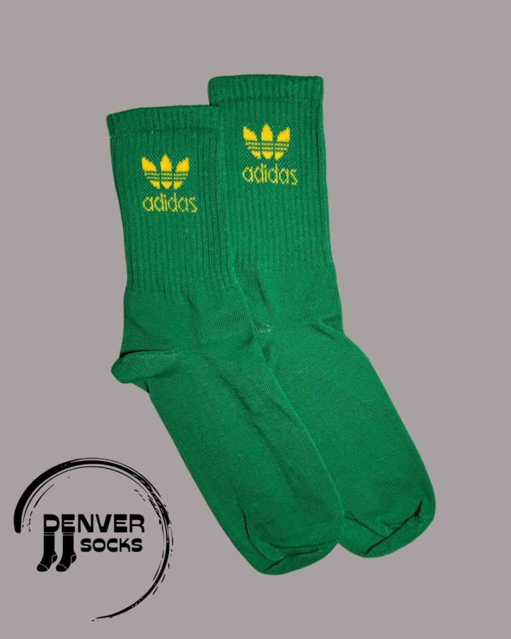 NEW ADIDAS HOJA LETRA AMARILLA - VERDE