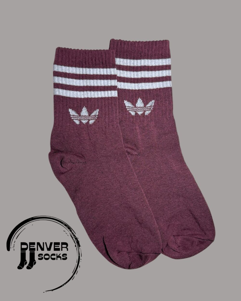 ADIDAS HOJA BLANCA - BORDÓ