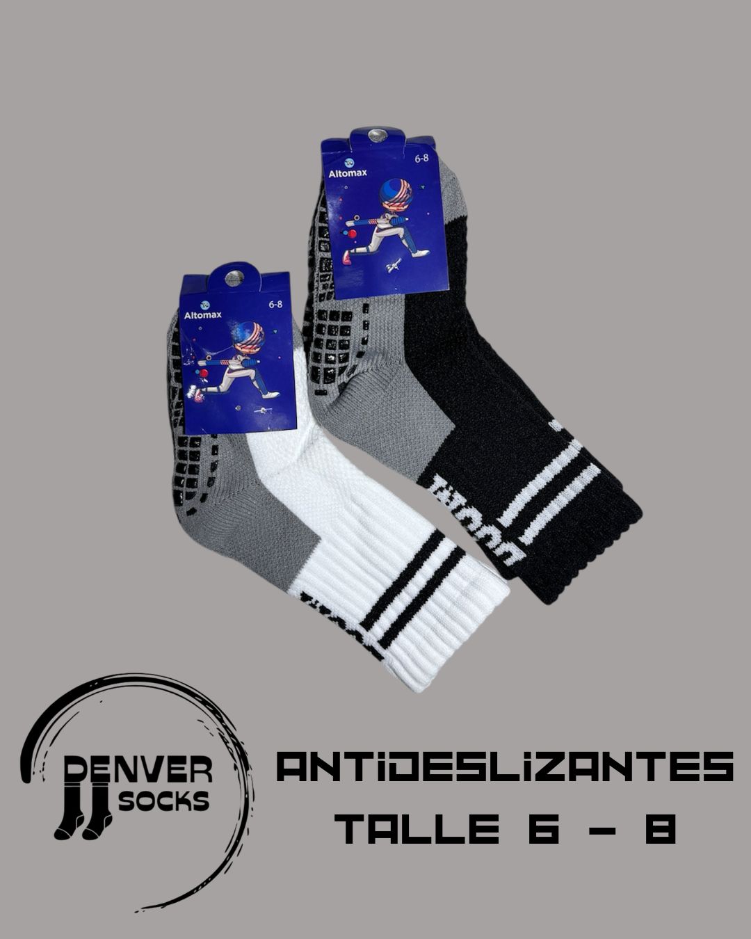 ANTIDESLIZANTES NIÑOS - TALLE 6-8