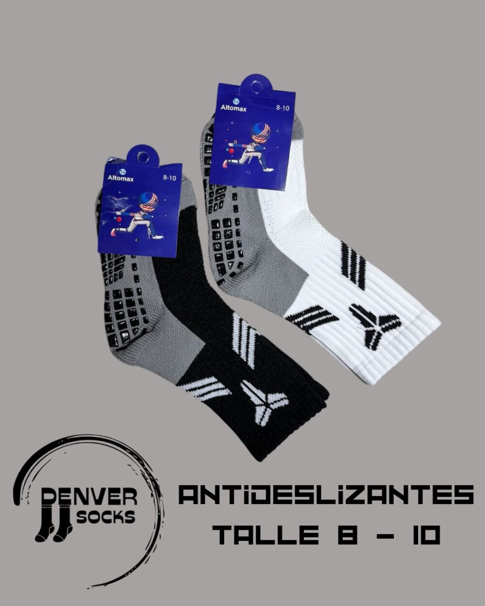 ANTIDESLIZANTES NIÑOS - TALLE 8-10