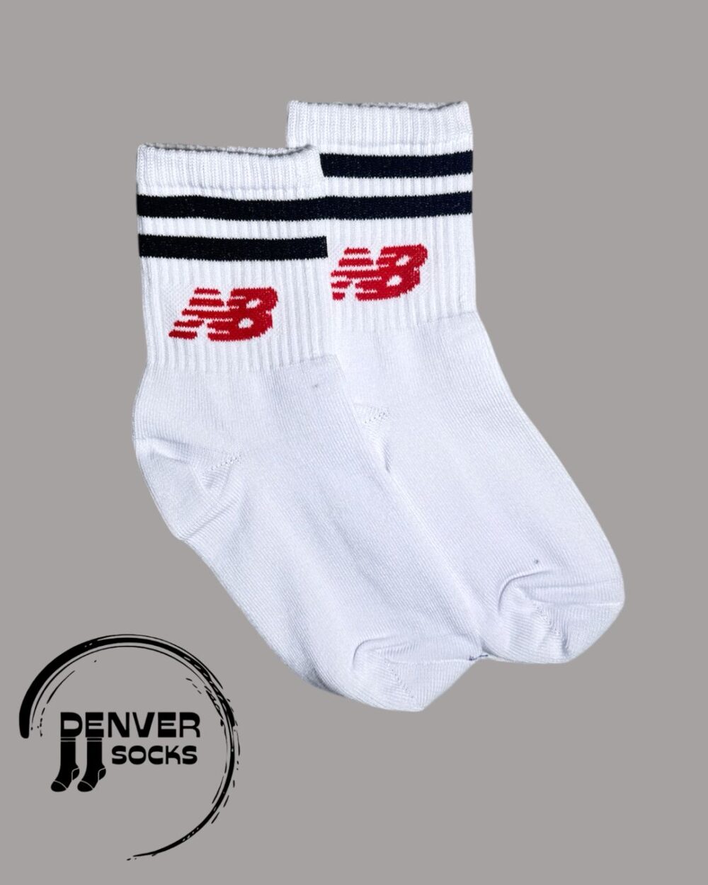 NEW BALANCE LINEAS ROJO - BLANCA