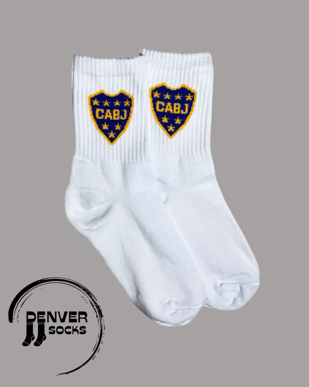ESCUDO BOCA - BLANCA