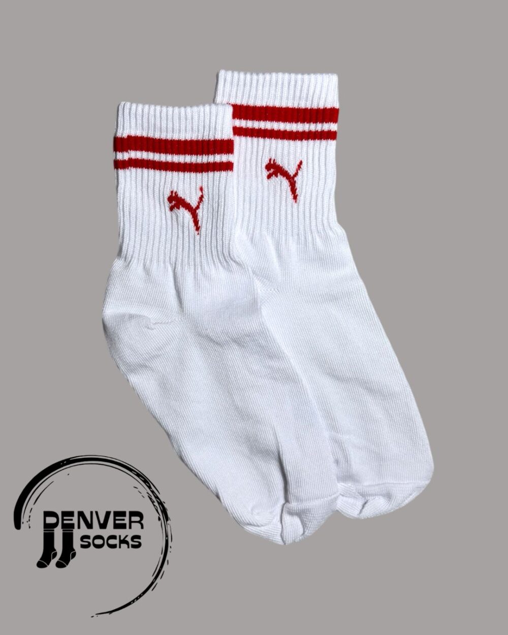PUMA 2 LINEA ROJA - BLANCA