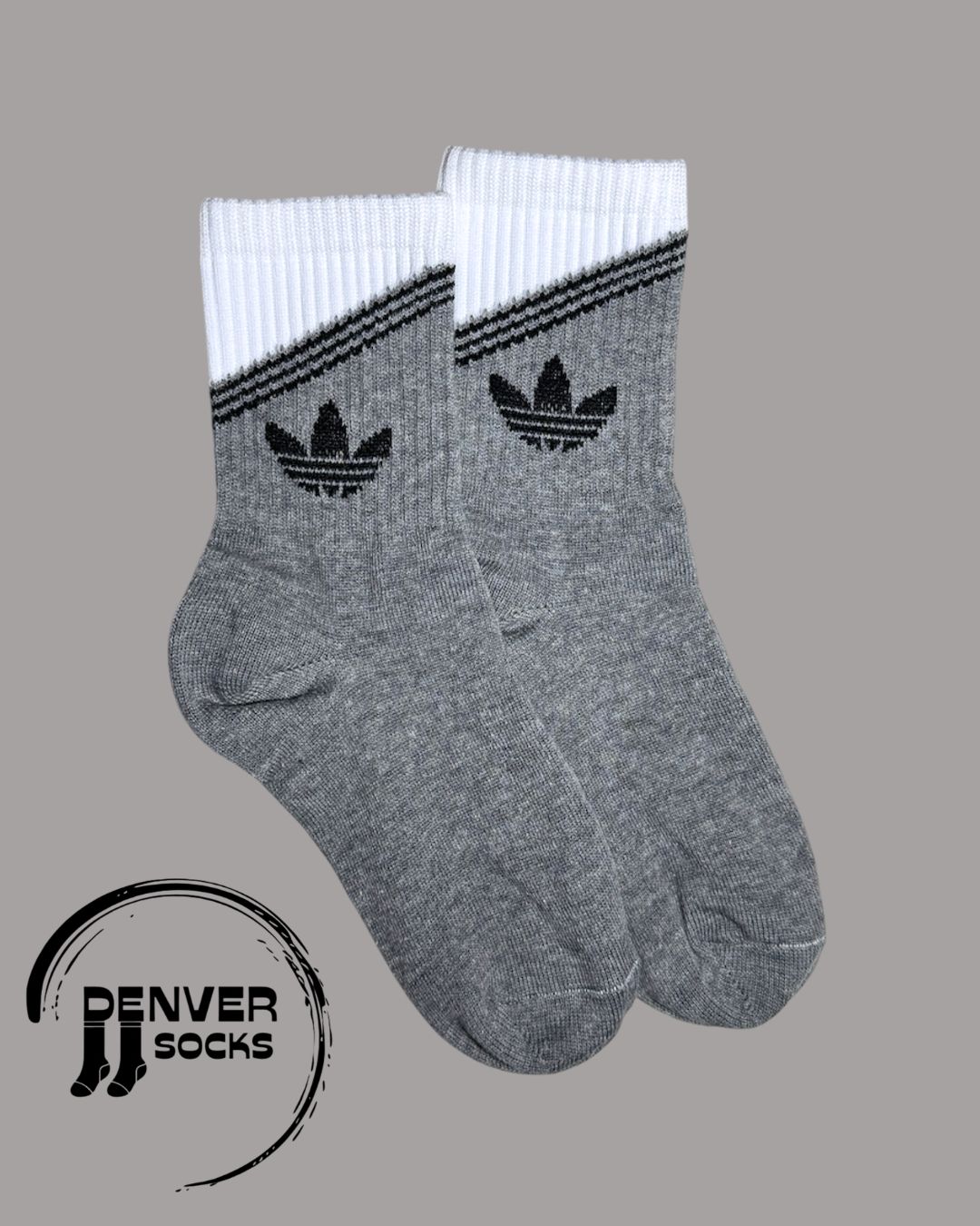 ADIDAS DIAGONAL BLANCA - GRIS