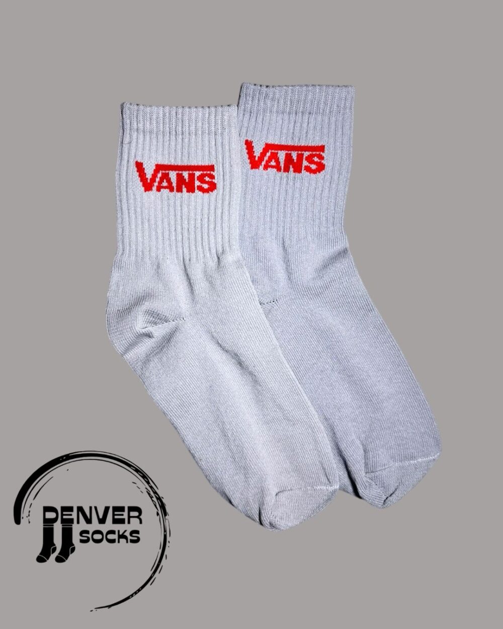 VANS ROJO - GRIS