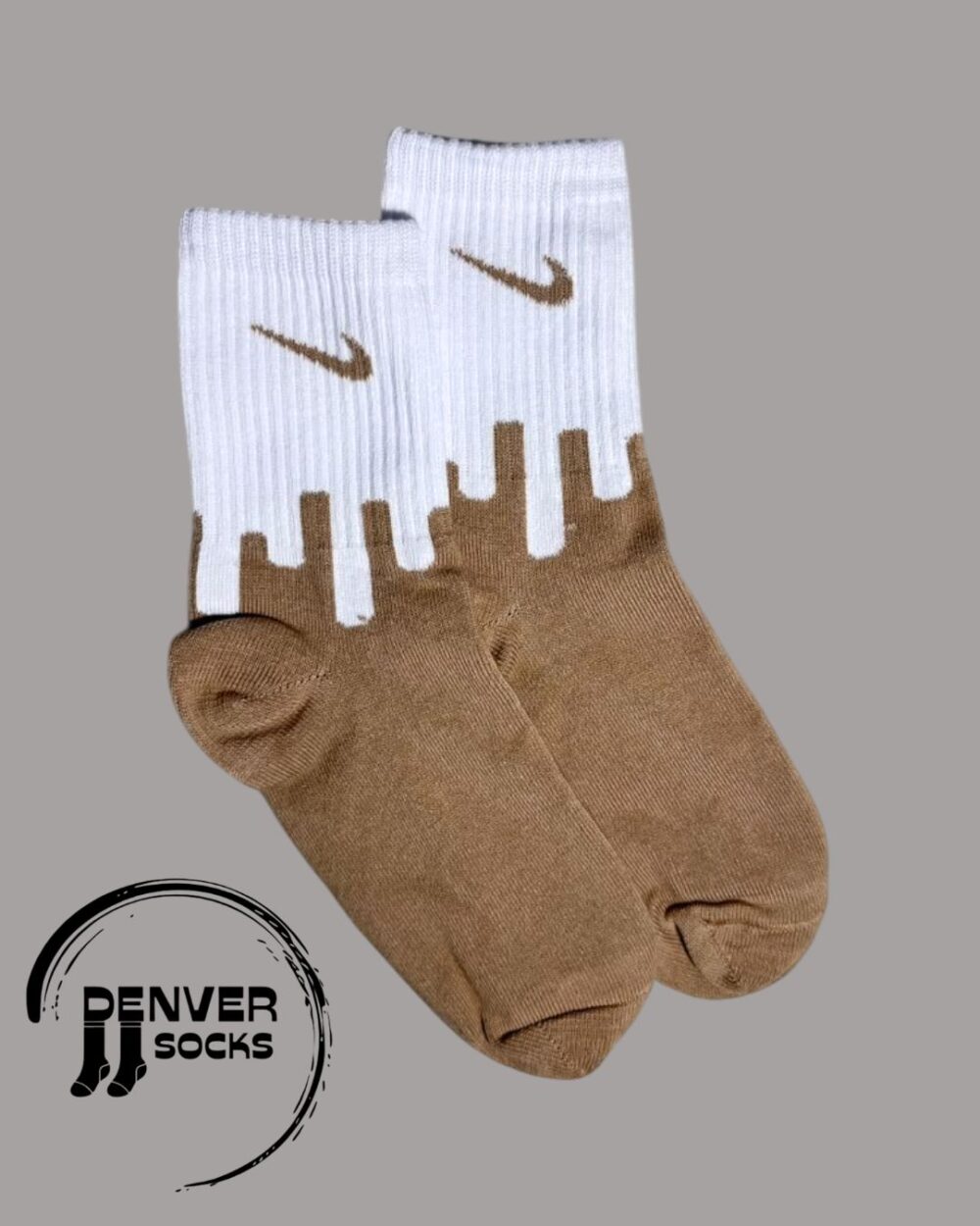 NIKE GOTAS BLANCA - BEIGE