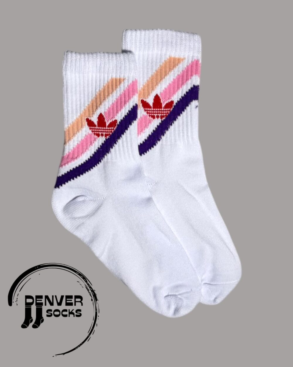 ADIDAS DIAGONAL ROSA MORADO - BLANCA
