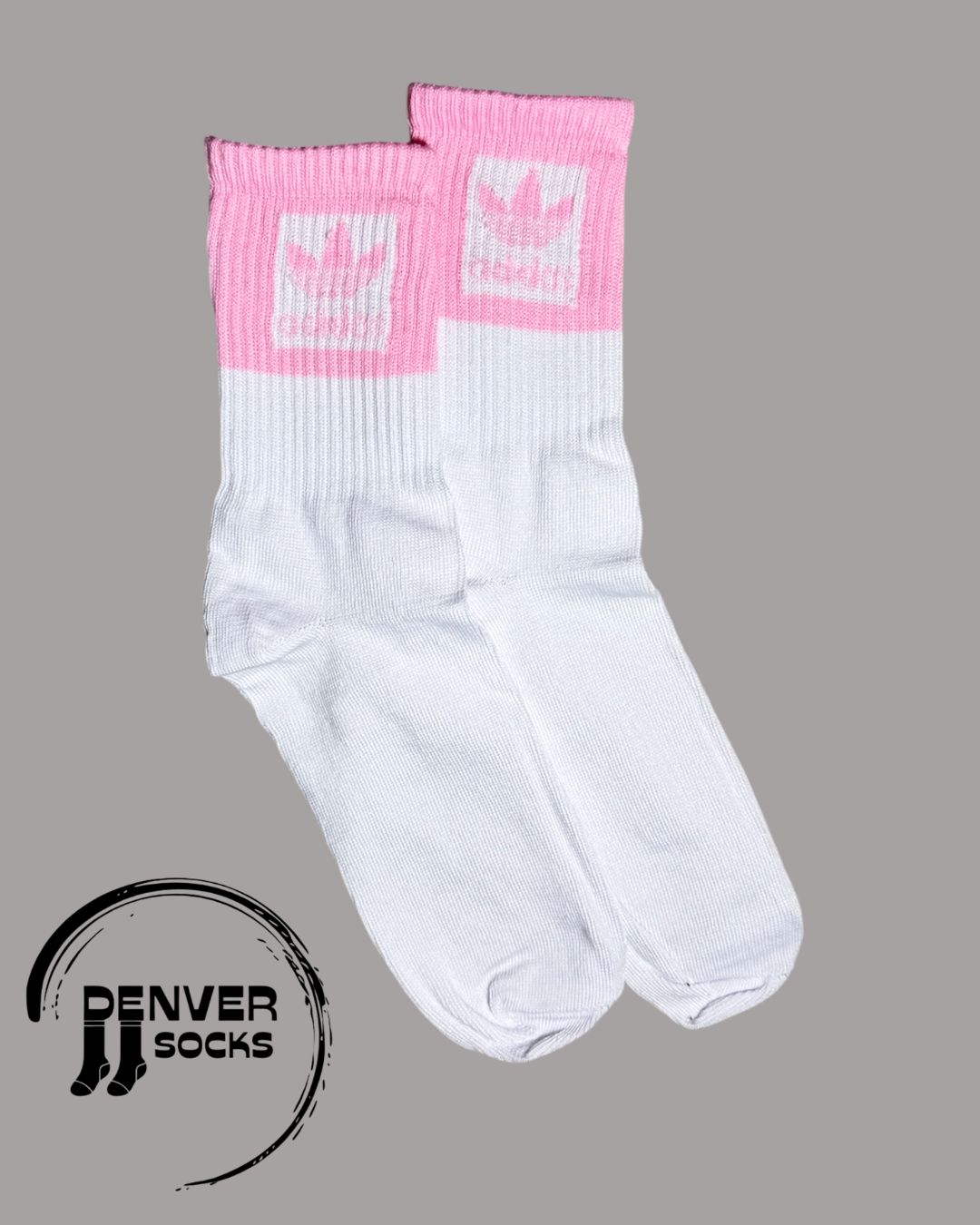 NEW ADIDAS CUADRADO ROSA - BLANCA