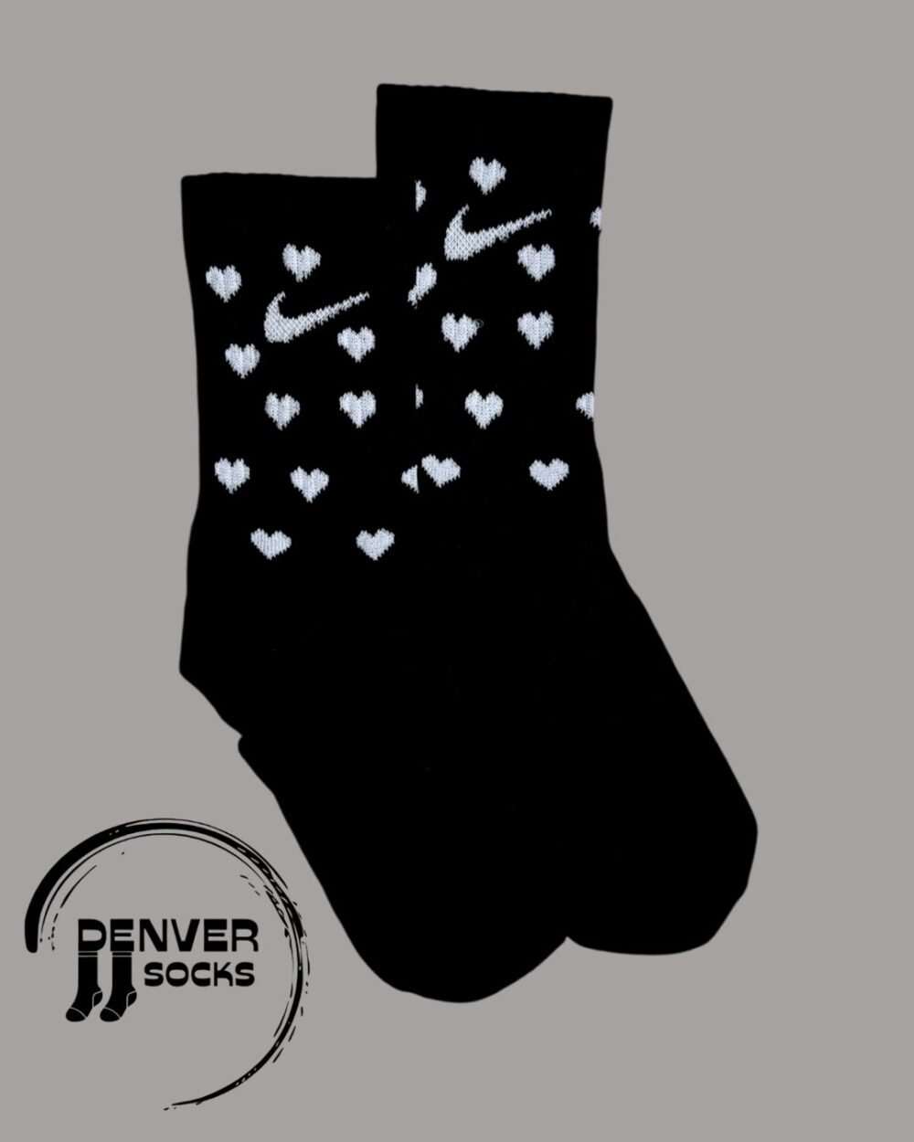 NEW NIKE CORAZONES BLANCOS - NEGRA