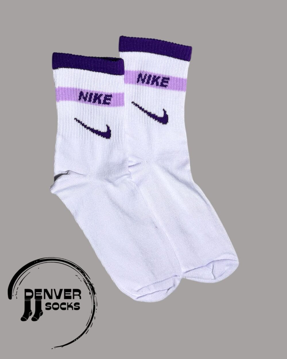 NEW NIKE FRANJA LILA - BLANCA